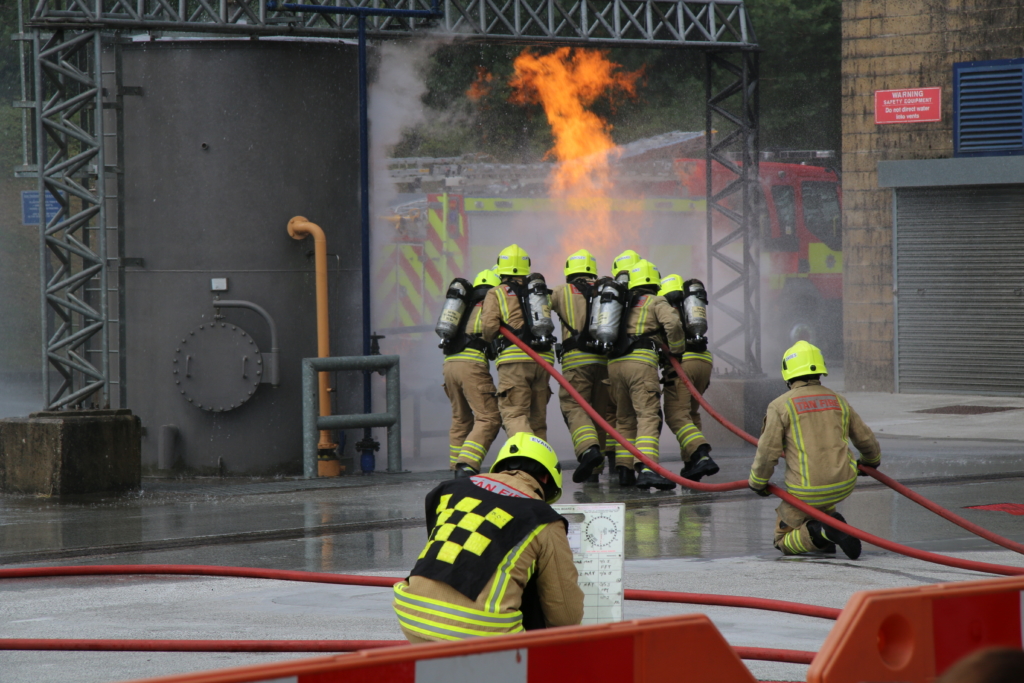 Firefighter recruits