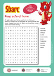 Sparc the dragon activity sheet wordsearch